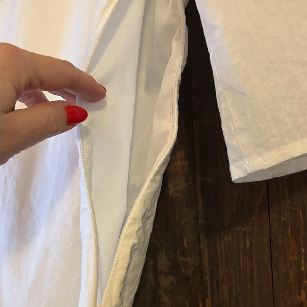 Commense White One-Shoulder Asymmetrical Dress - Picture 6 of 9